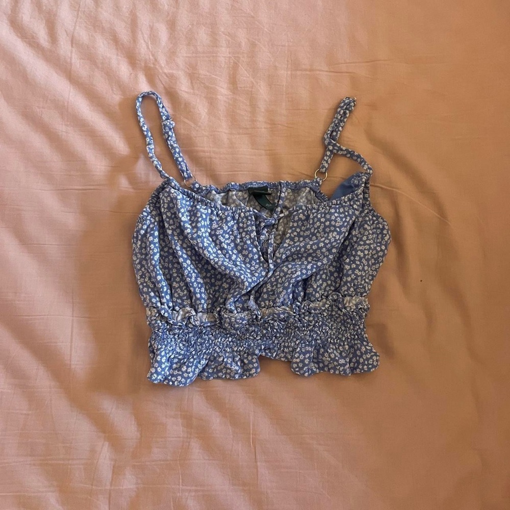 Blue Floral Wild Fable Women's Top